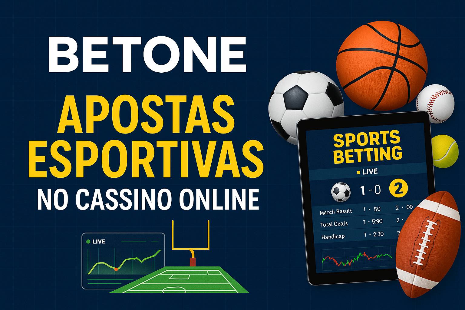 Aposte em apostas esportivas no cassino online BETONE