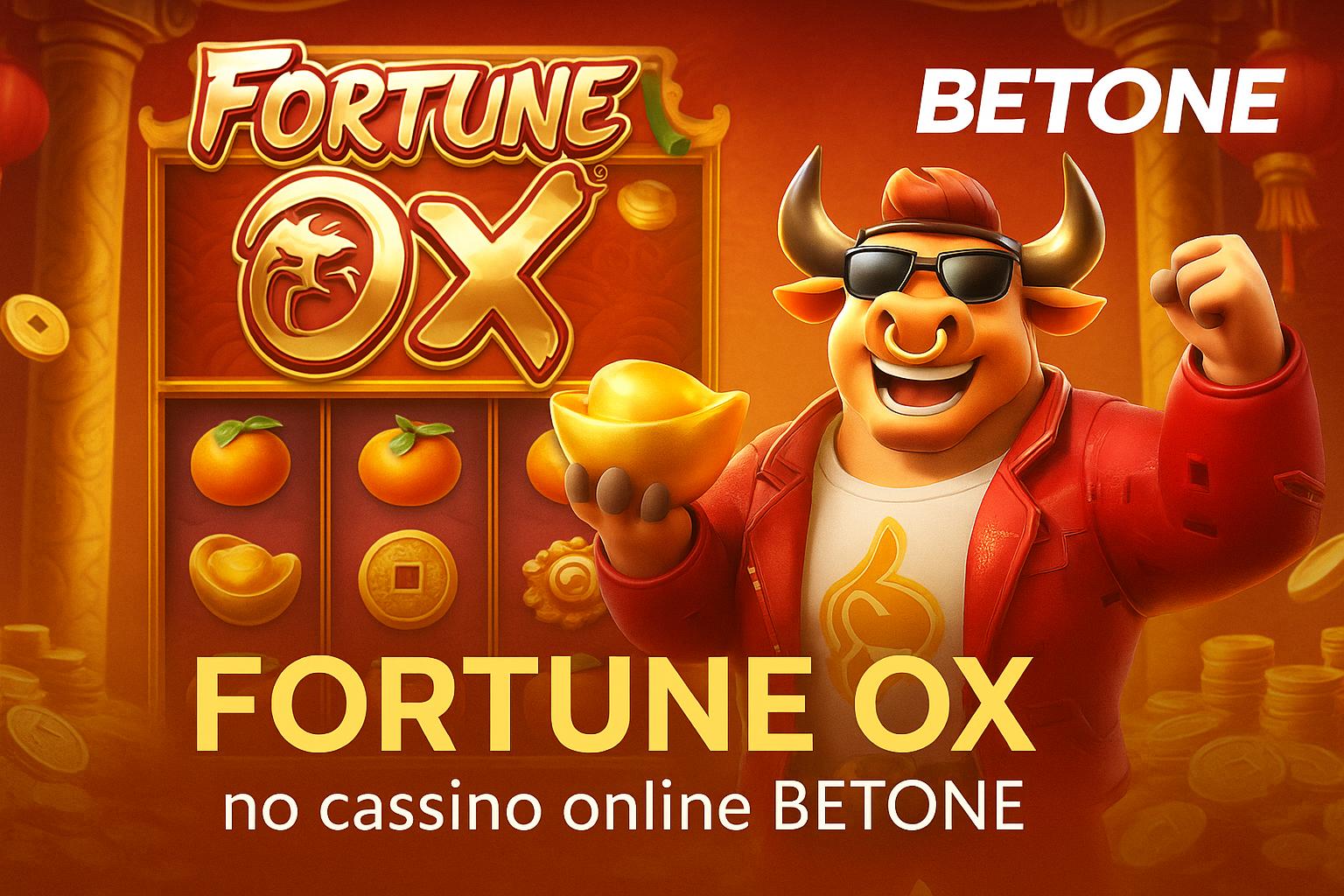 Fortune Ox no BETONE - Aposte Agora e Reivindique Seus Ganhos
