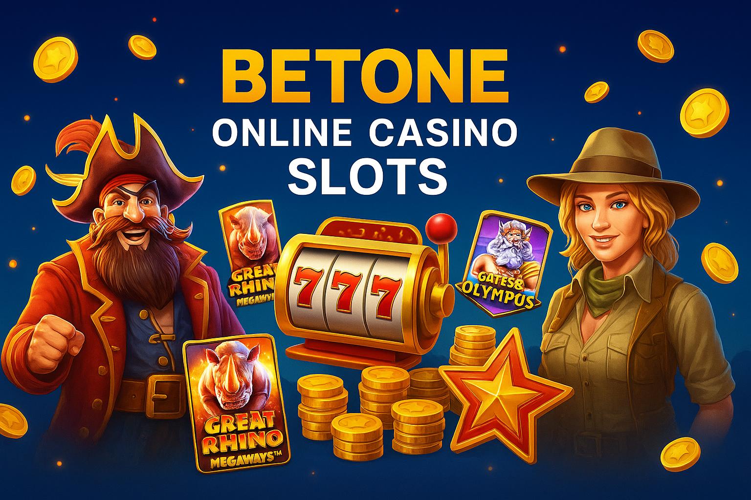 Jogos de Slot no Casino Online BETONE