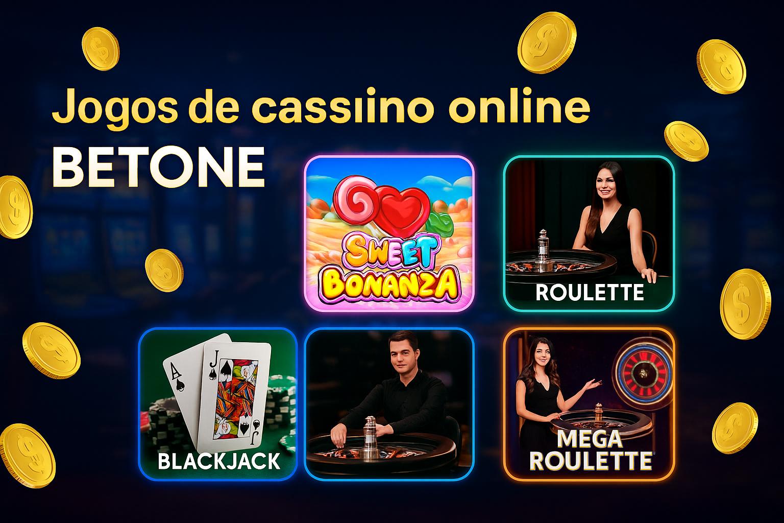 Jogos de cassino online BETONE
