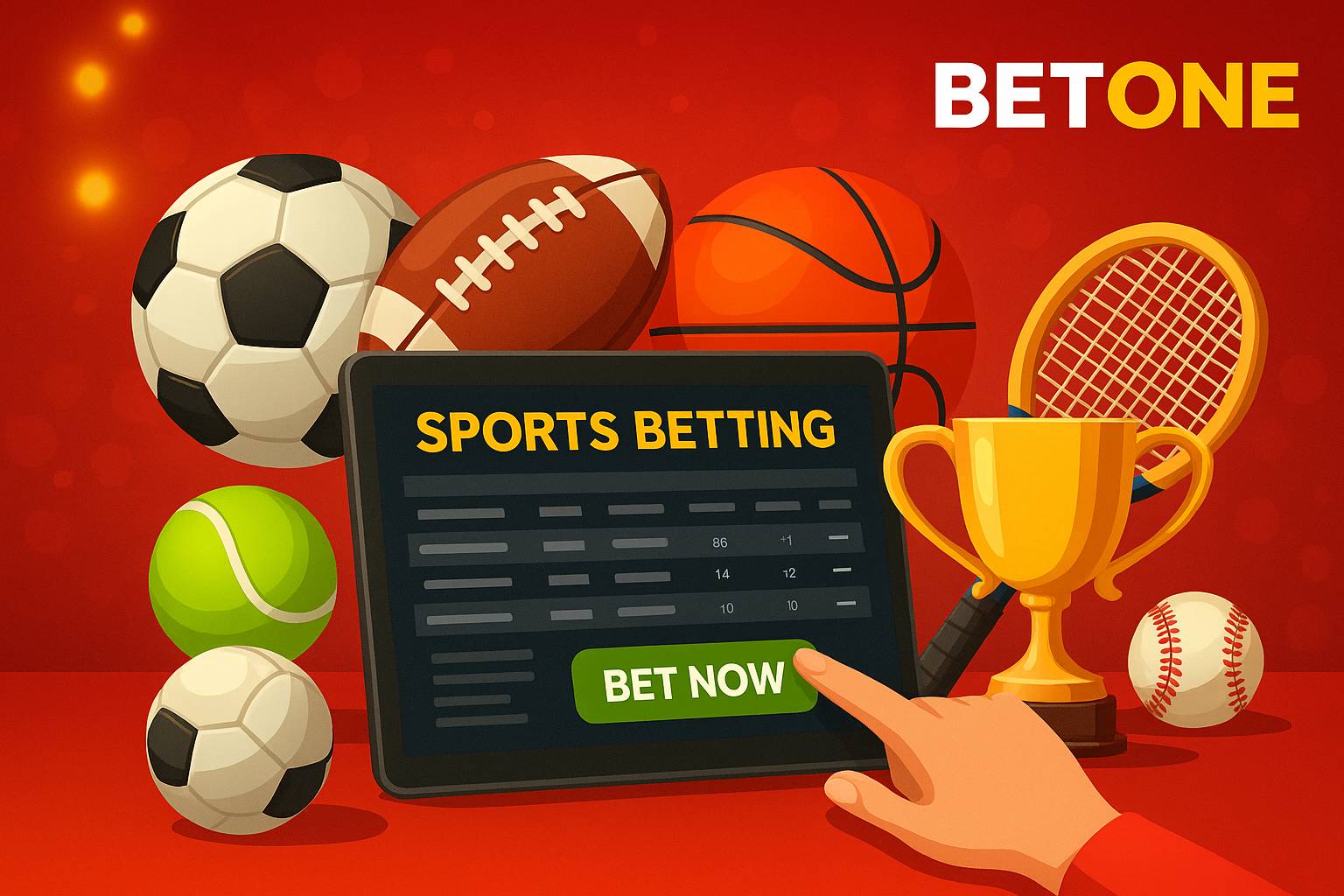 Apostas esportivas no cassino online BETONE