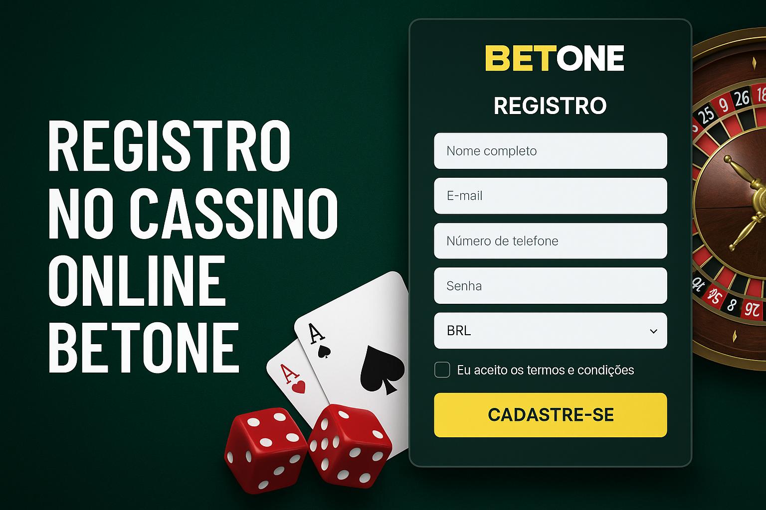 Não Perca tempo, o rRgistro na site BETONE